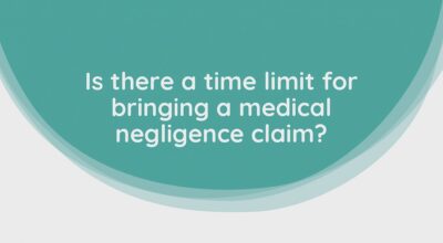 Time Limits and Medical Negligence
